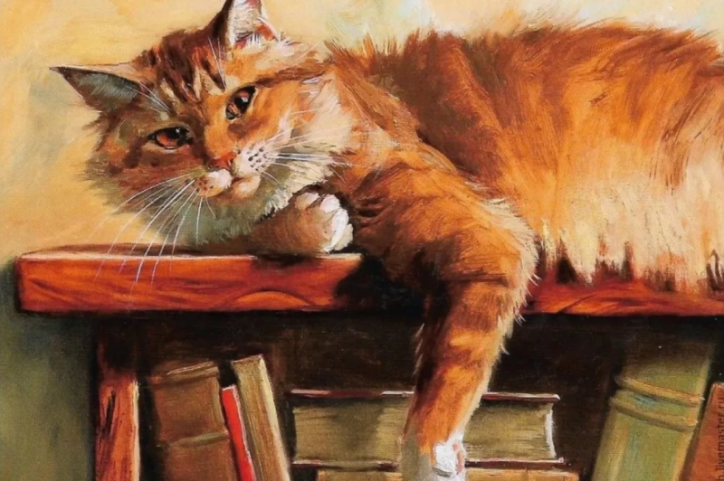 Художник Мария Павлова кошки