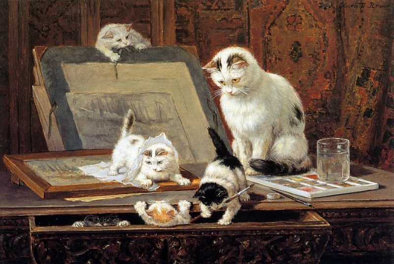 Художник Генриетта Роннер-Книп
