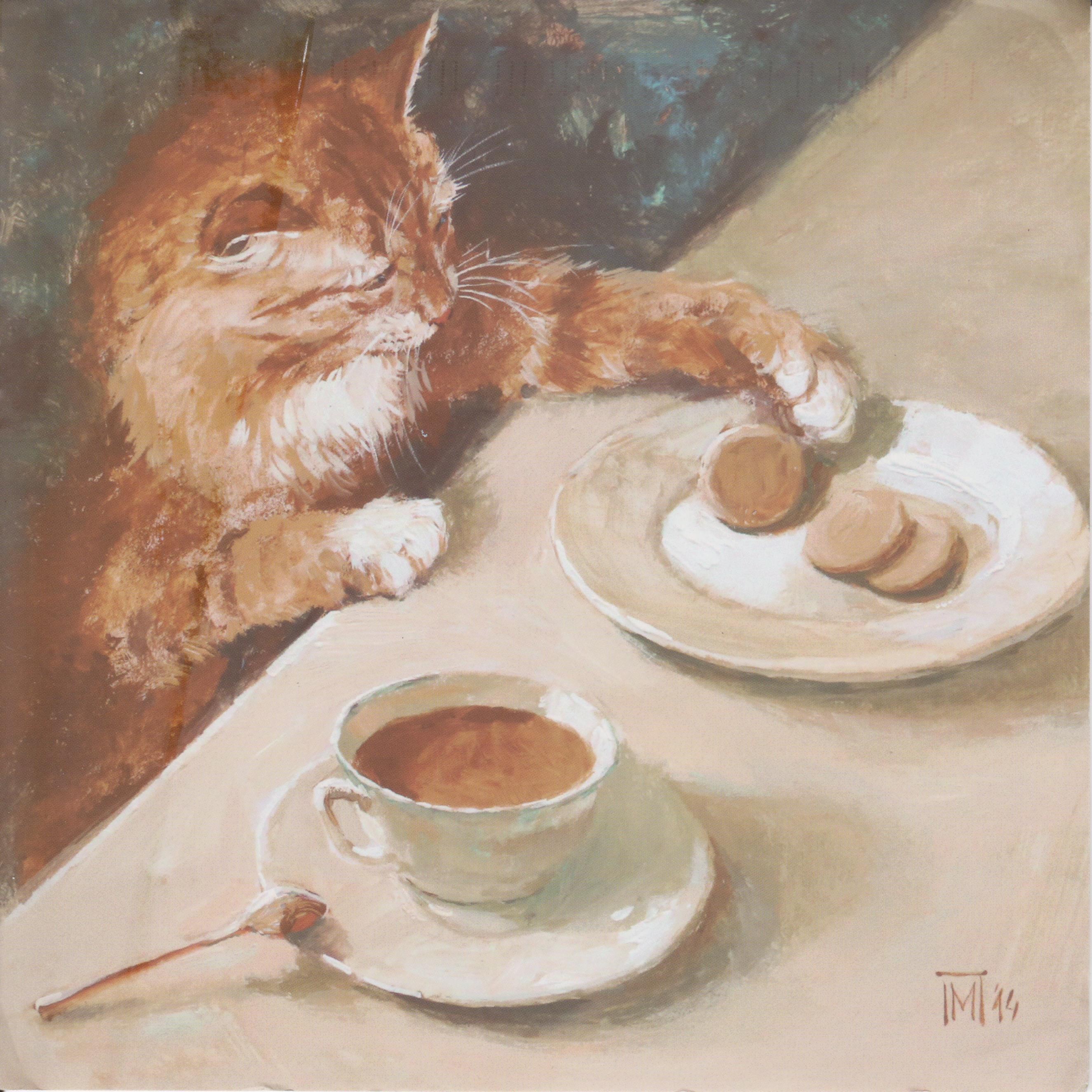 Мария Павлова картины коты