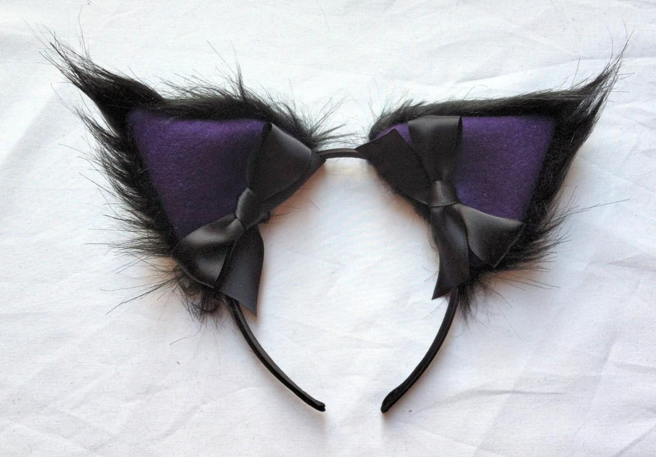 Black black cat ear. Кошачьи ушки. Накладные кошачьи ушки. Ободок ушки. Синие кошачьи ушки.