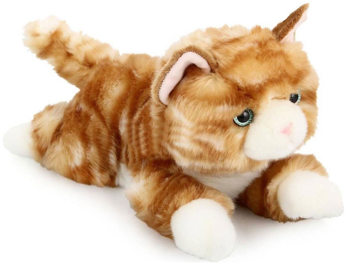Мягкая игрушка Aurora котёнок рыжий 22 см