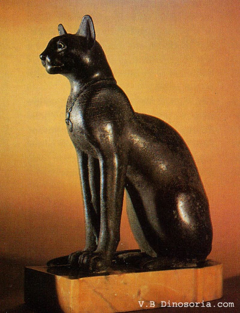 Павел Жуковский скульптура Египетская кошка