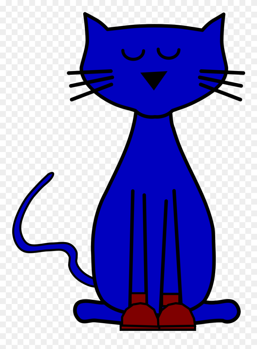 Синяя кошка мультик - картинки и фото koshka.top