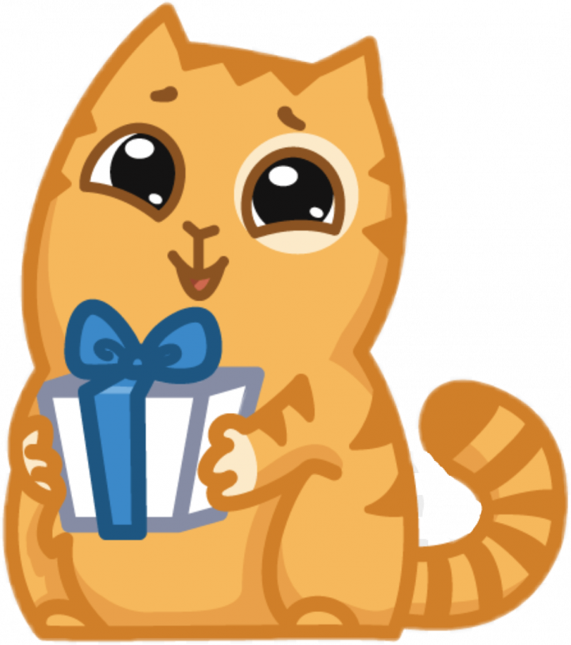 Стикеры "кот"