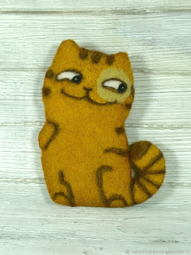 Кот персик игрушка