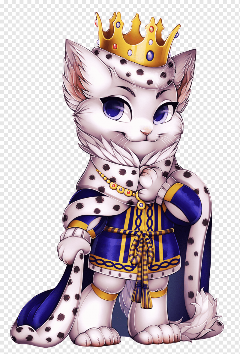 Кот в короне
