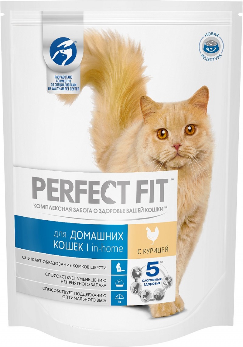 Корм для кошек perfect Fit с курицей 650 г