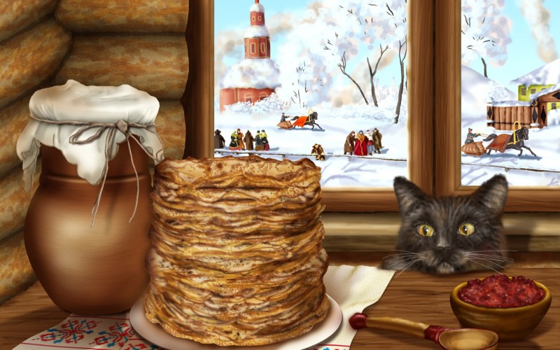 Несколько кошек
