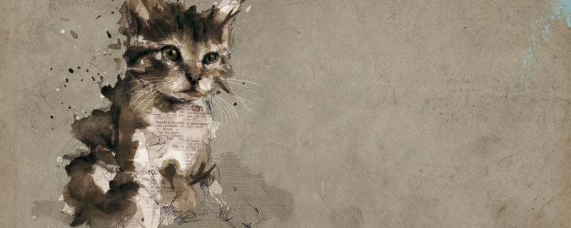 Шторы с кошками