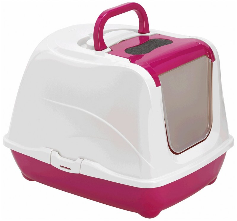 Туалет-домик для кошек moderna Flip Cat Jumbo 57.6х43.9х41 см