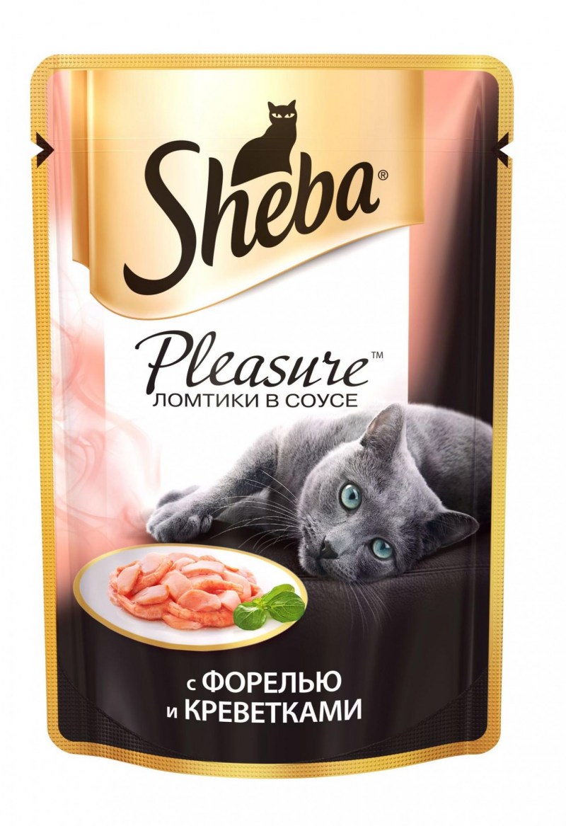 Шеба Плежер говядина/ягненок 85г