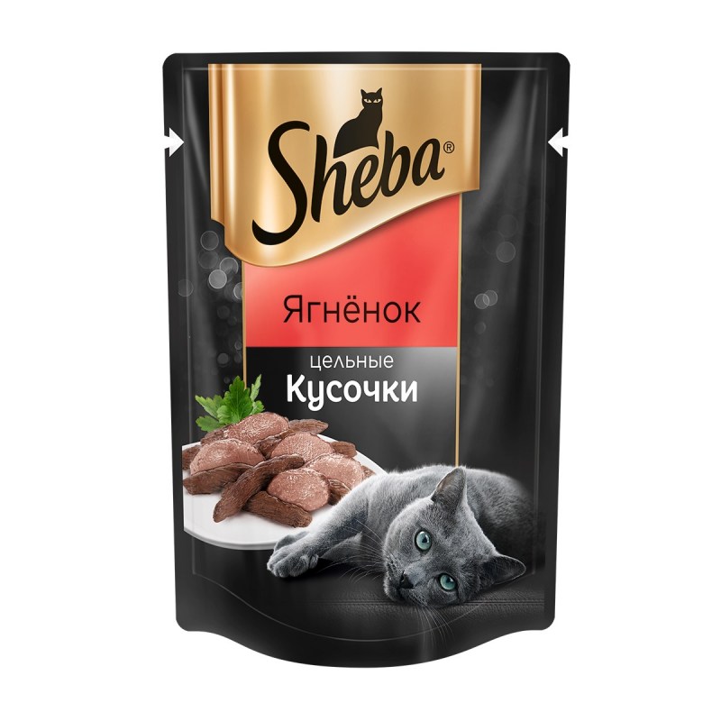 Корм для кошек Sheba индейка, 80г