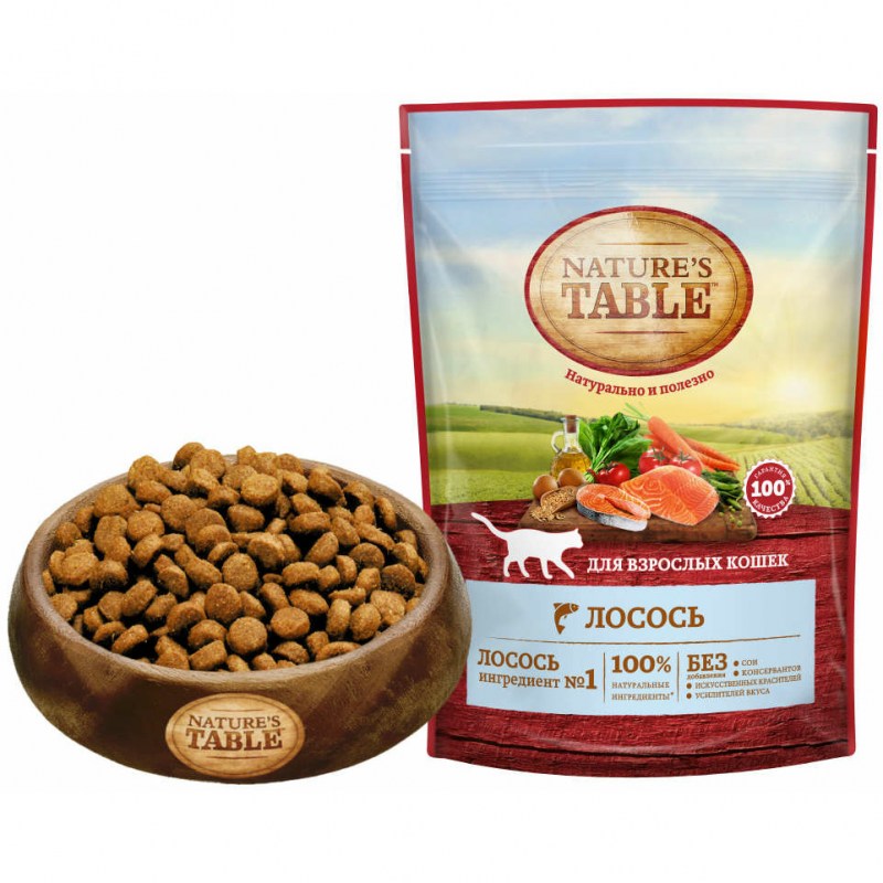 Кошачий корм nature's Table
