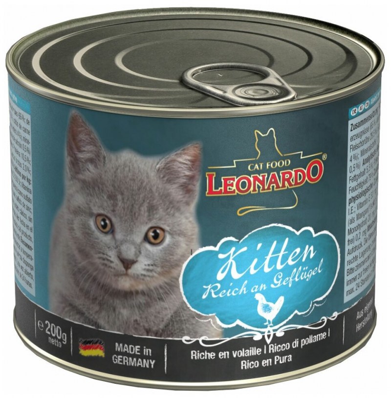 Влажный корм Leonardo для котят