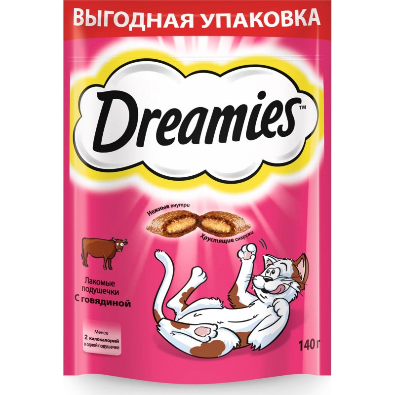 Dreamies с лососем 60г