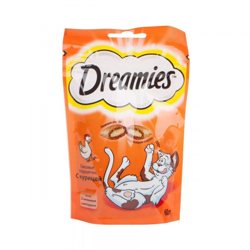 Dreamies лакомые подушечки 140