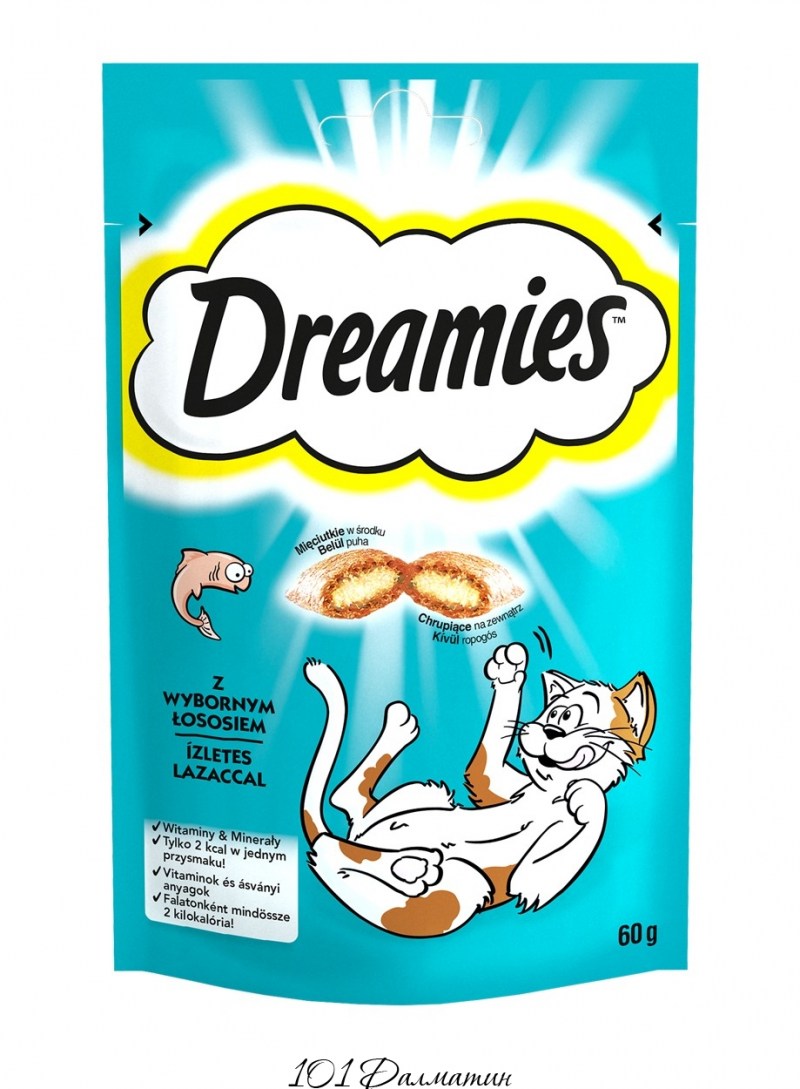 Лакомство для кошек TM dreamies с говядиной 30 гр