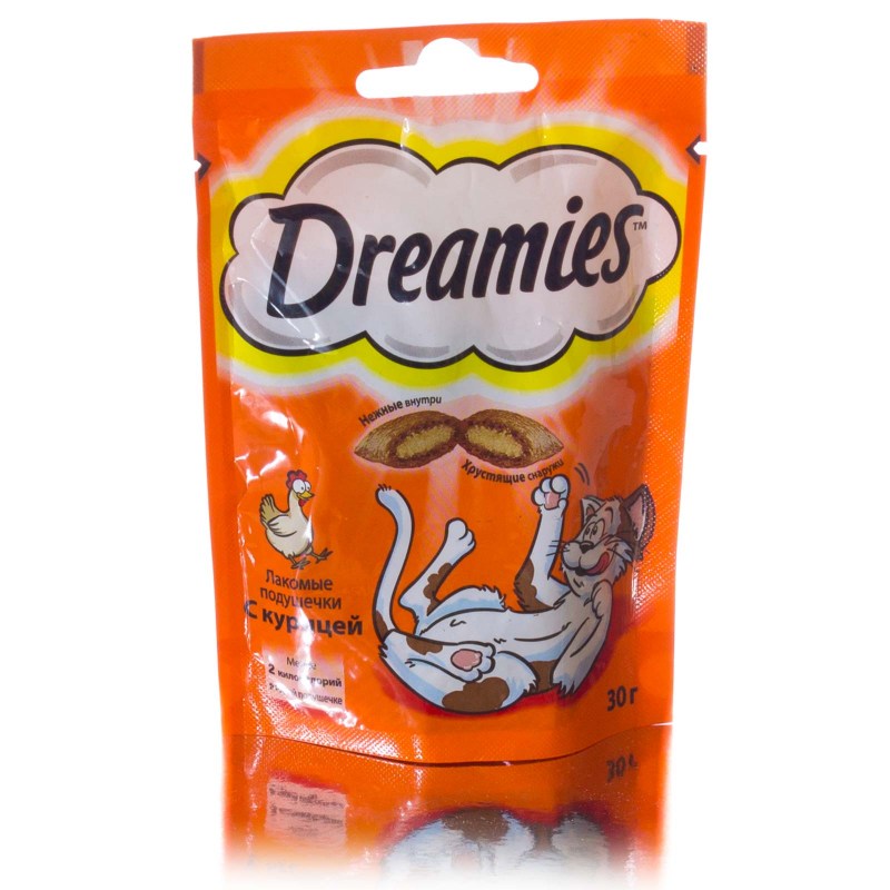 Корм dreamies лосось 30г
