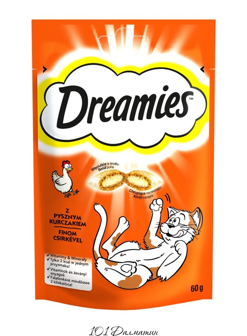 Dreamies с кошачьей мятой