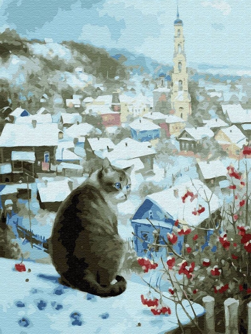 Коты художник Люси Билодо