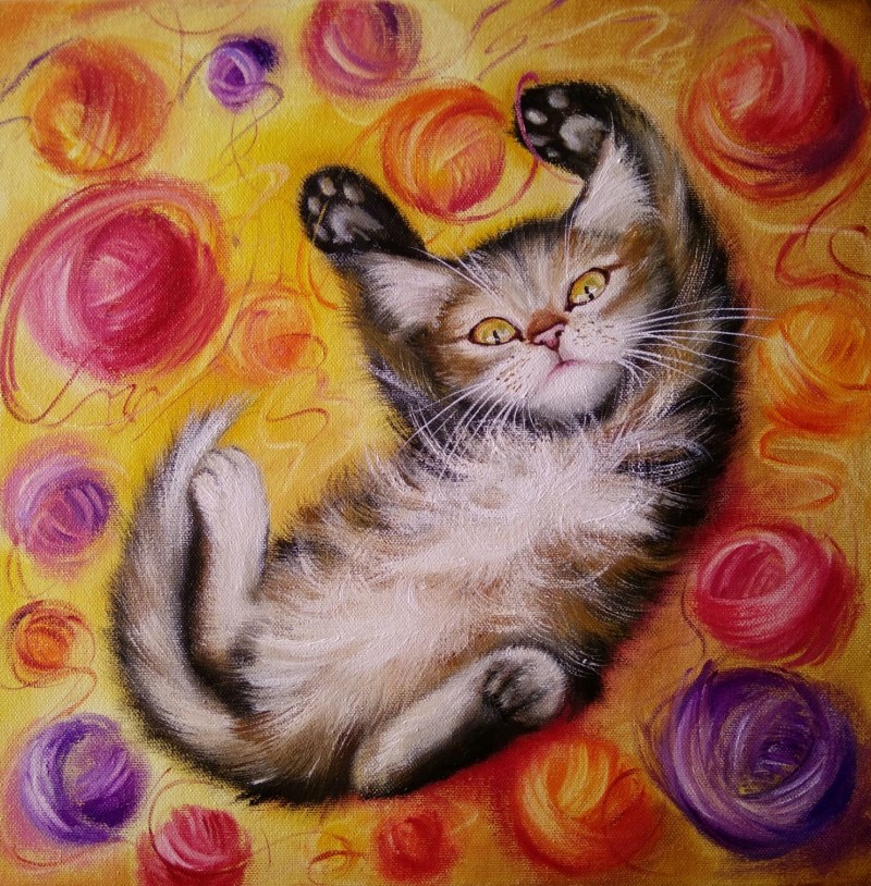 Кошки в живописи