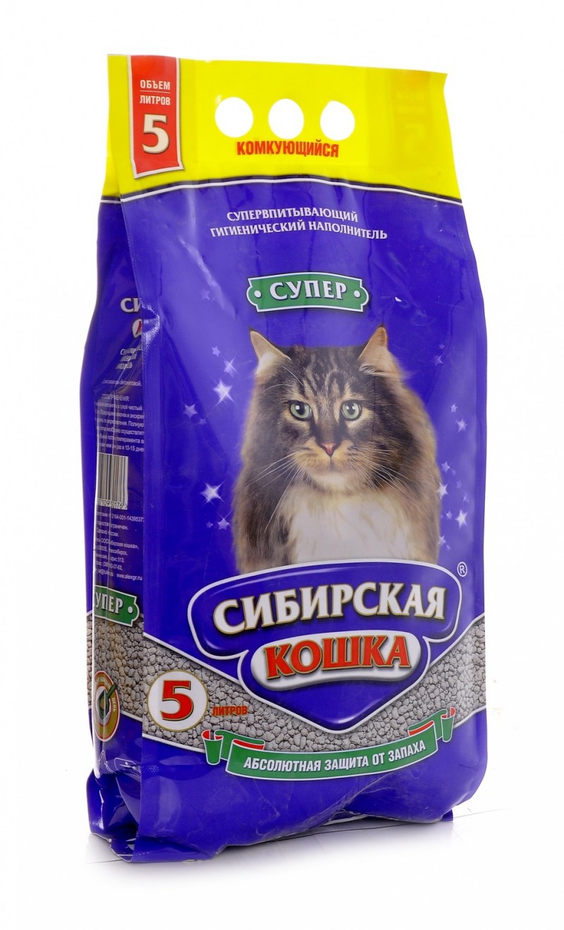 Наполнитель Сибирская кошка 10кг