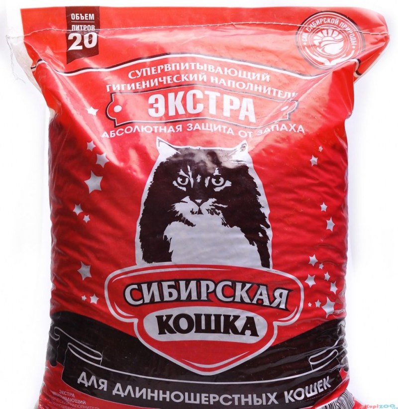 Сибирская кошка наполнитель Экстра 20л