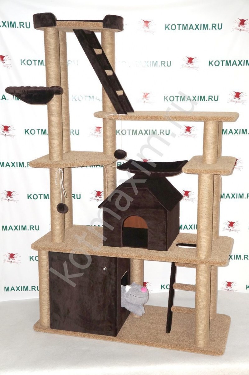 Габариты домика для кошки