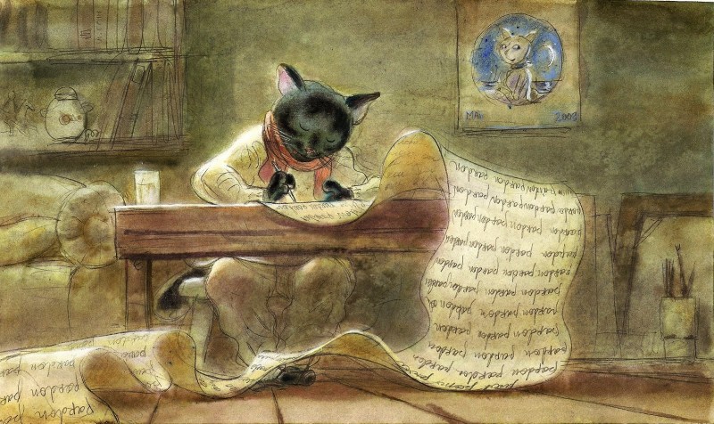 Коты Писатели