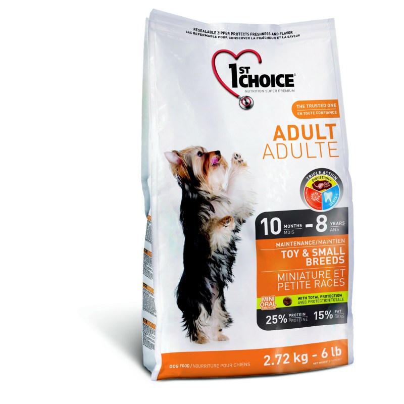 Корм для щенков 1st choice Puppy курица 2.72 кг
