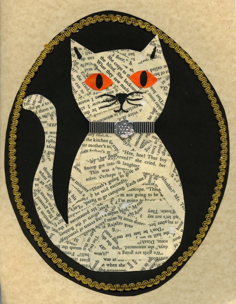 Кот показывает класс