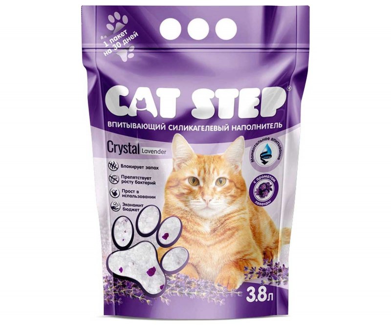 Cat Step professional Ultra наполнитель комкующийся