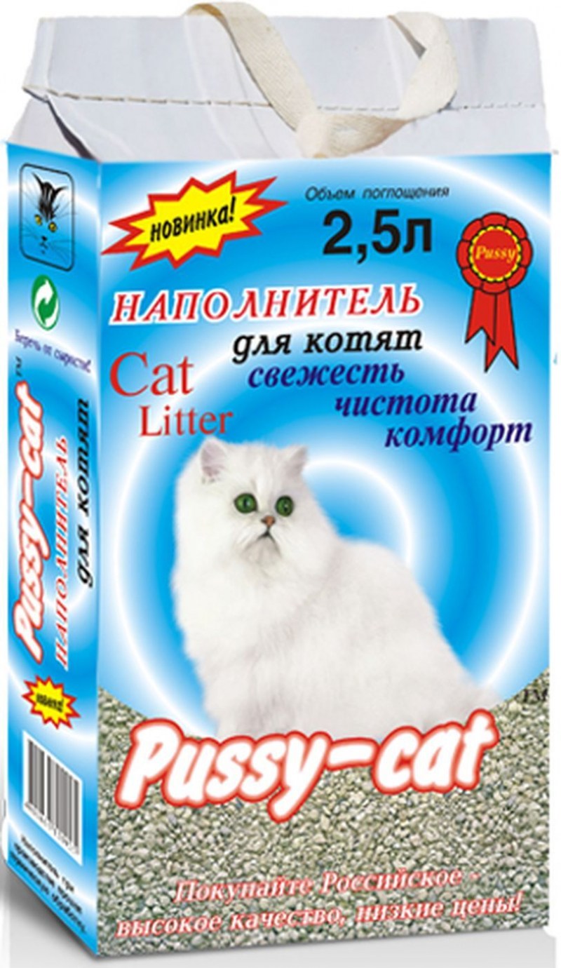 Наполнитель pussy-Cat 10л океанический