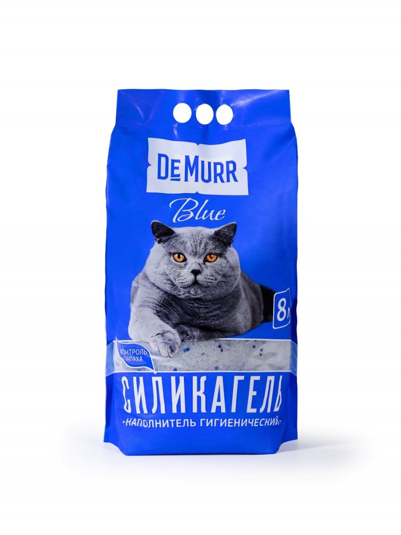 Силикагелевый наполнитель 4 л "demurr" 1,8 кг