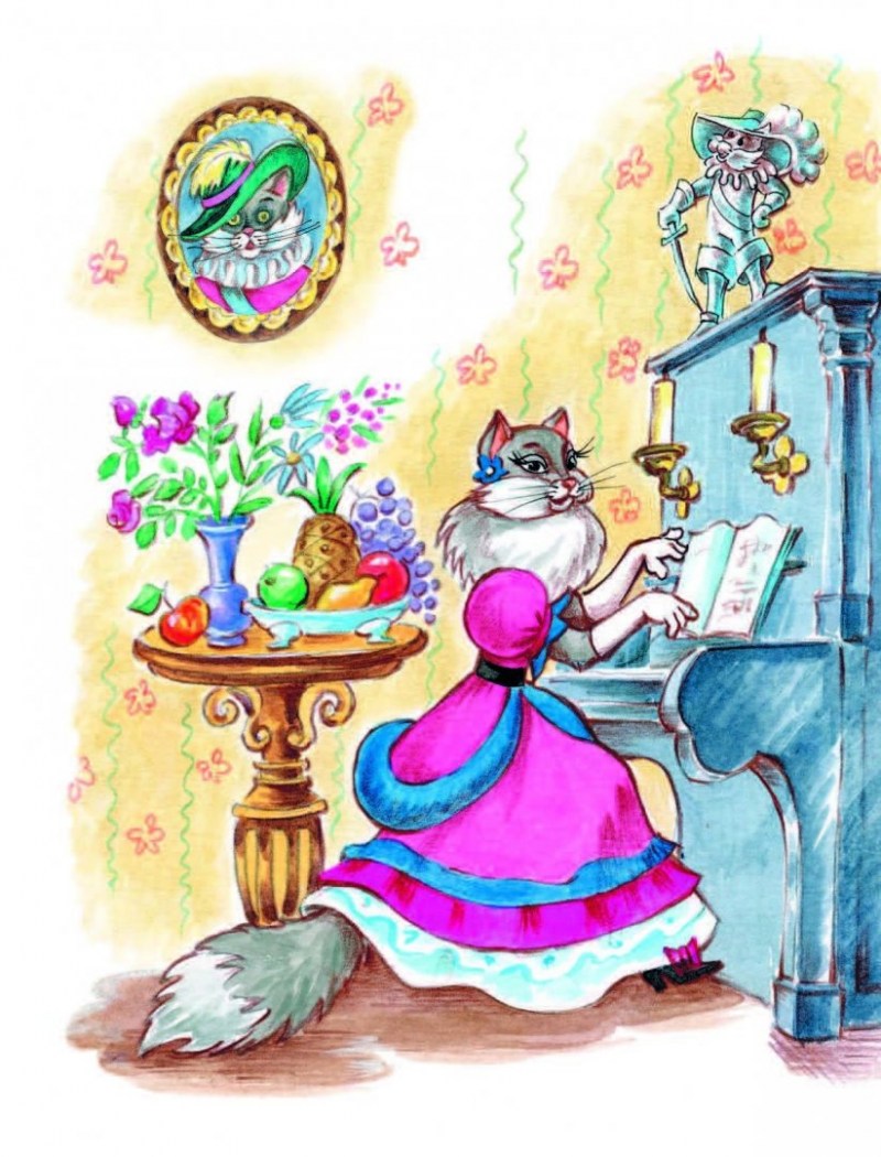 Варианты как раскрасить персонажей сказки «Кошкин дом»