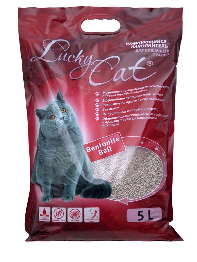 Lucky Cat наполнитель комкующийся