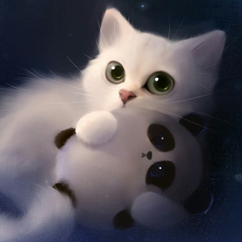 Кошка арт