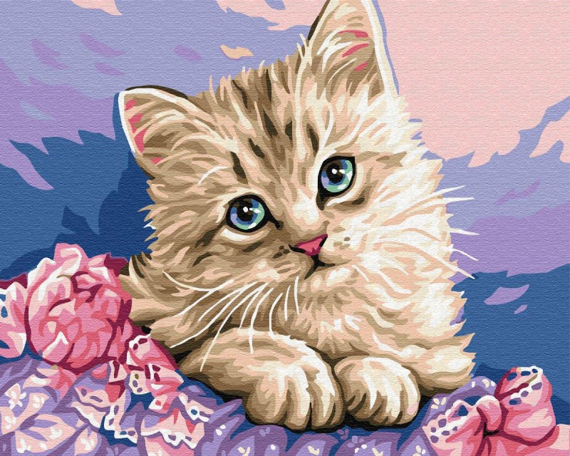 Алмазная вышивка котята
