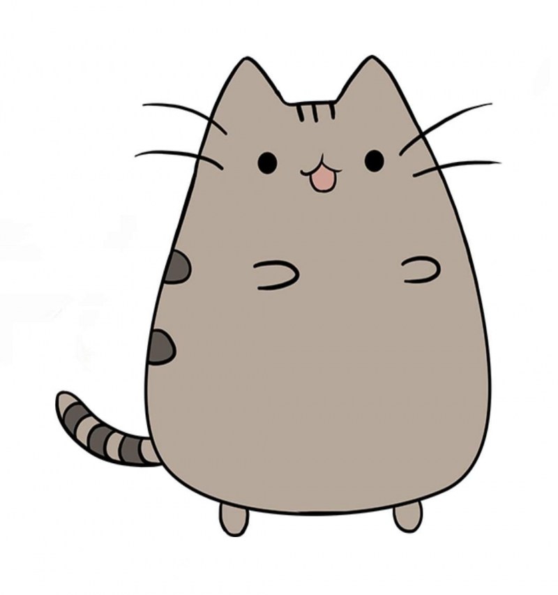Котики рисунки мультяшные