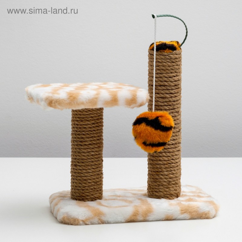 Когтеточка д/кошек "лестница" джут (80х30х60см) 522