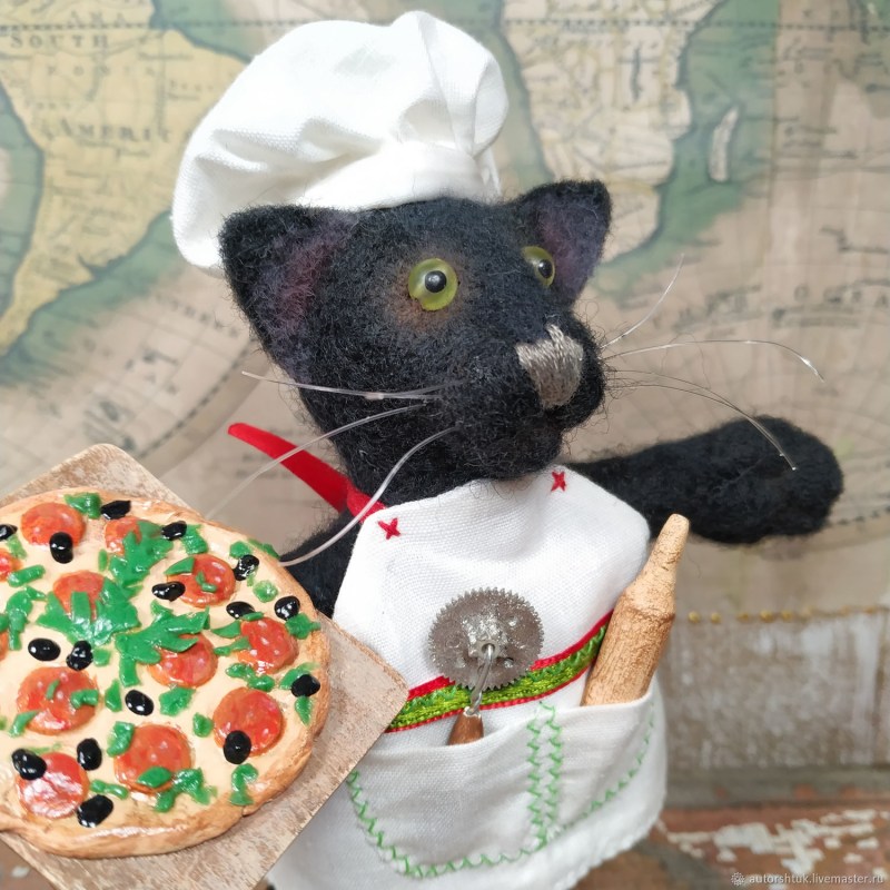 Кот повар