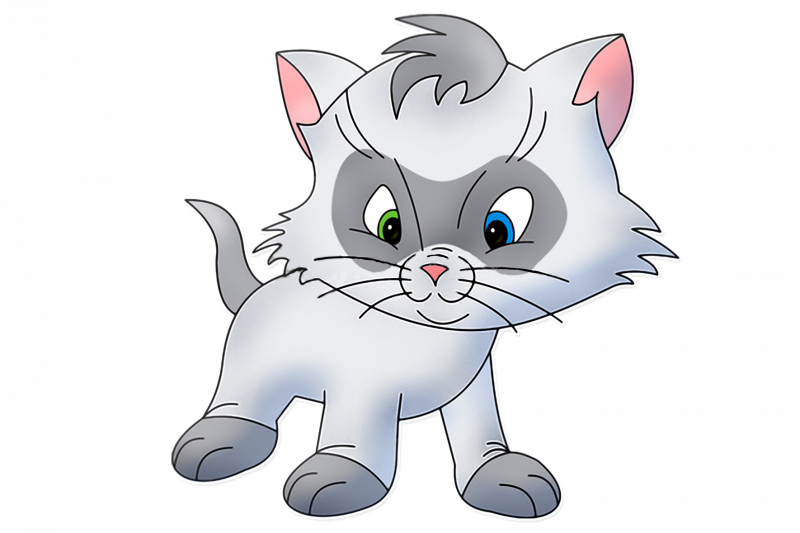 Мультяшные кошки