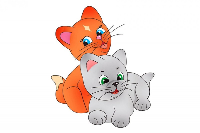 Отрисовка кошечка