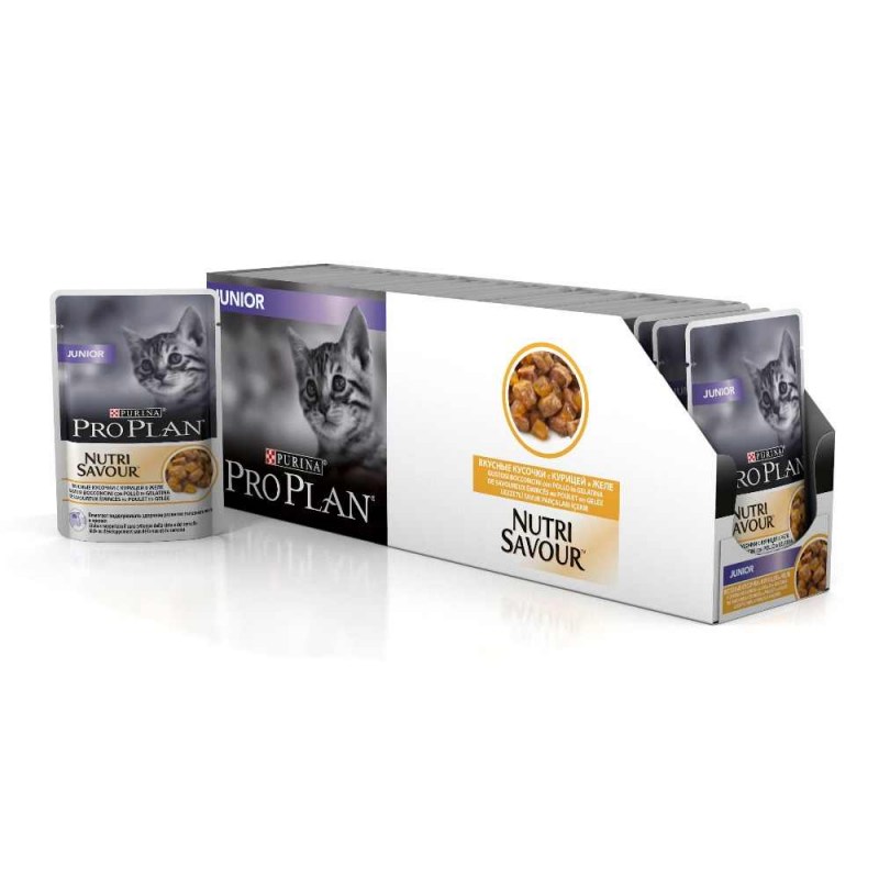 Корм для кошек Pro Plan Nutri savour delicate с индейкой 85г