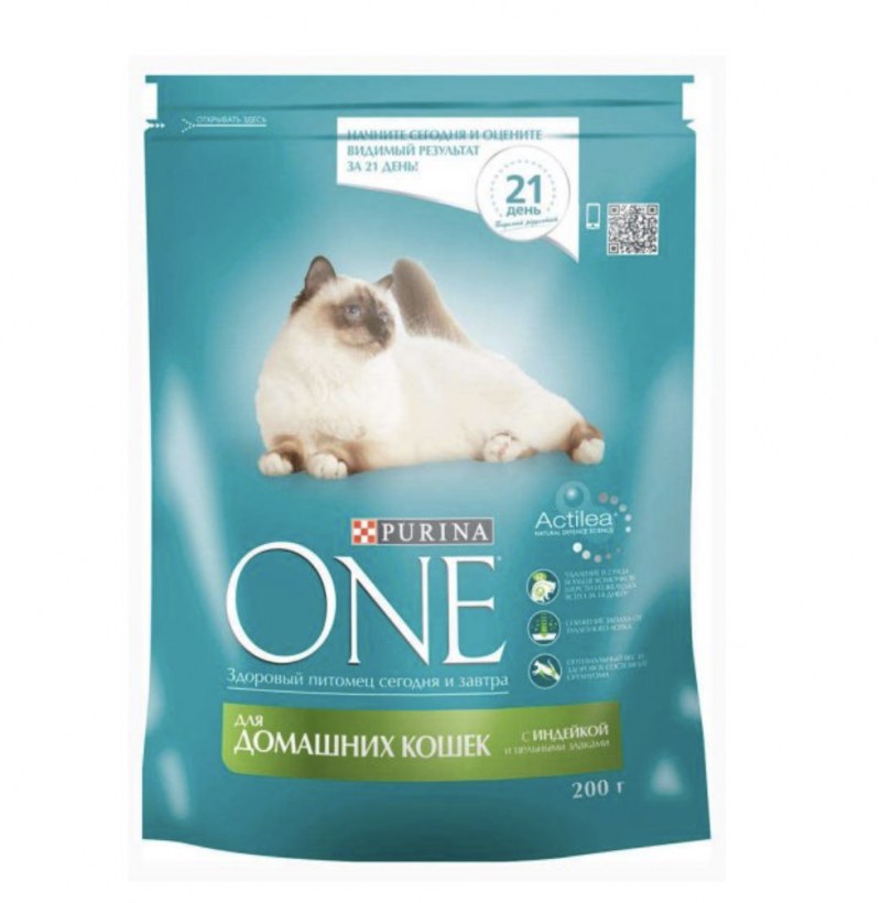 Purina one для котят 750 гр