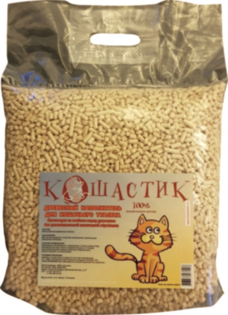 Деревянный наполнитель в лотке