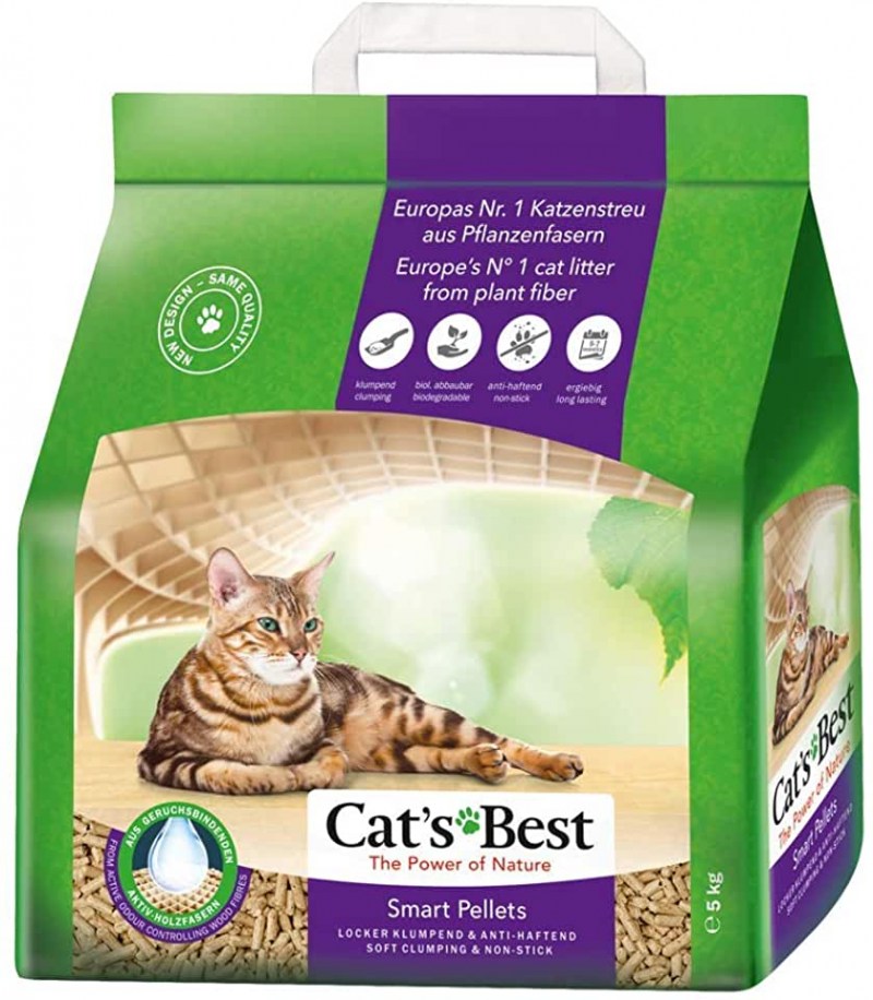 Наполнитель van Cat комкующийся ваниль 5кг