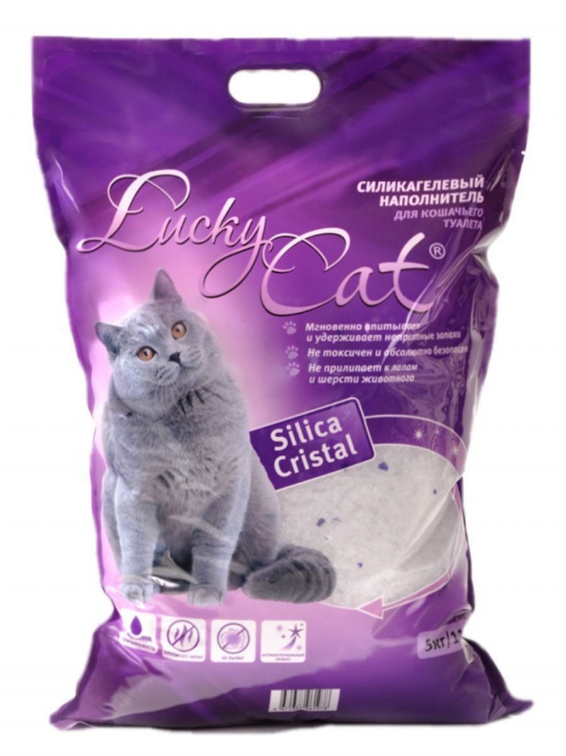Наполнитель Lucky Cat силикагель
