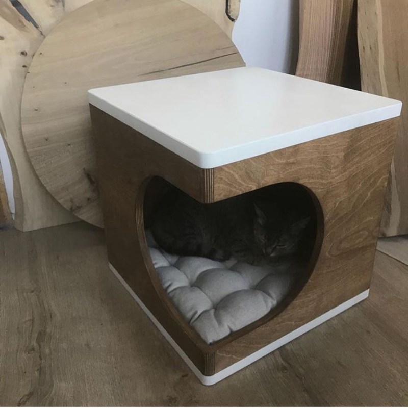 Дизайнерские кошачьи домики