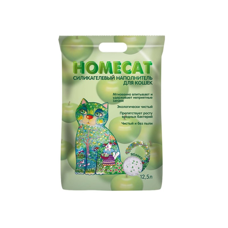 Наполнитель Homecat силикагелевый